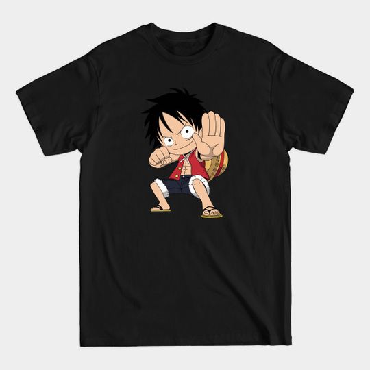 Discover Chibi Monkey D Luffy Gear 2 - Monkey D Luffy - T-Shirt