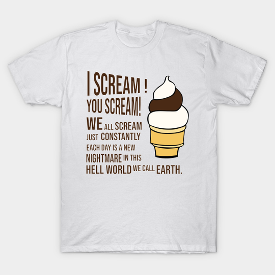 Discover Funny Ice Cream Summer Say Ice Cream Gift - Icecream - T-Shirt