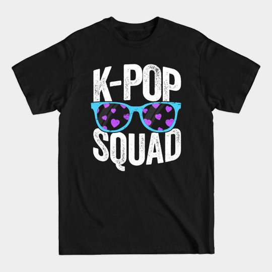 Discover K-Pop Squad K-Pop T-Shirt Kawaii Merchandise Sunglasses - Kpop Merchandise - T-Shirt