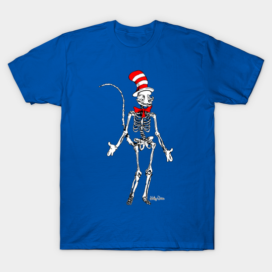 Discover Skull In The Hat - Cat In The Hat - T-Shirt