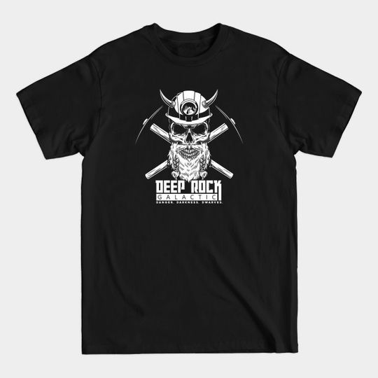 Discover Deep Rock Galactic (Black Print) - Deep Rock Galactic - T-Shirt