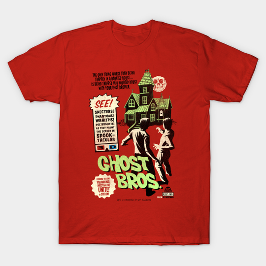 Discover Ghost bros. - Haunted House - T-Shirt