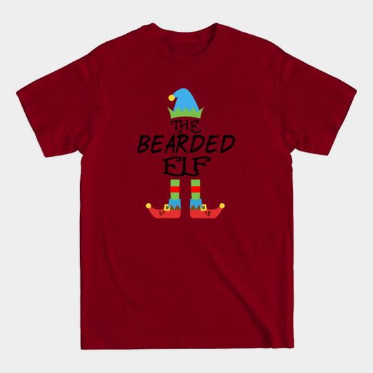 Discover The Bearded Elf Matching Family Group Christmas Party SANTA - The Bearded Elf - T-Shirt