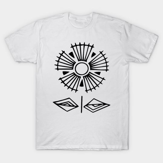 Discover vintage Geometric Pyrex Flower - Pyrex - T-Shirt