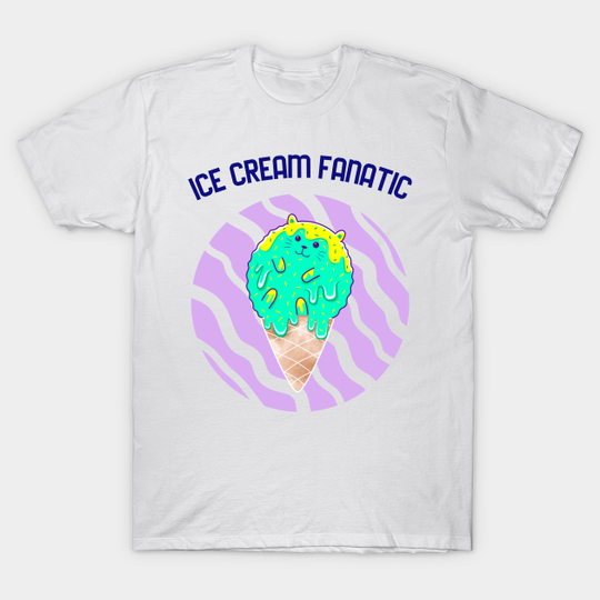 Discover Ice Cream Fanatic - Ice Cream Fanatic - T-Shirt