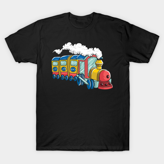 Discover Kids Train - Children Locomotive Express T-Shirt