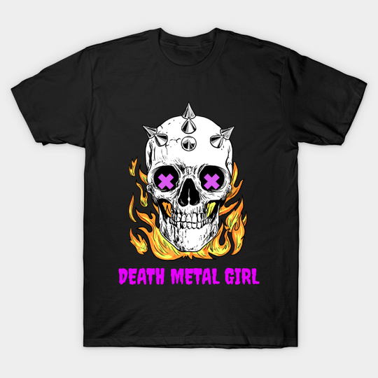 Discover Death Metal Female Graphic Tee