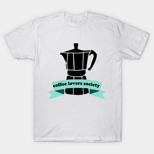 Discover Coffee Lovers Society - Coffee Lover Gift - T-Shirt