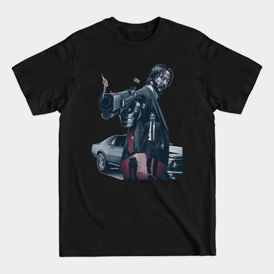 Discover I Once Saw Him Kill Three Men In A Bar... With A Pencil. - Baba Yaga - T-Shirt