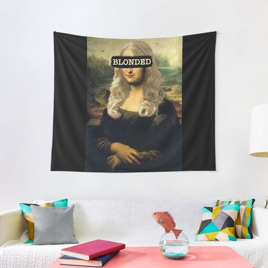 Discover Blonded Frank Ocean Blonde Mona Lisa Tapestry
