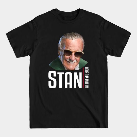 Discover Stan, We Love You 3000 - Stan Lee - T-Shirt