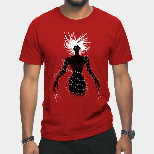 Discover Creepy Demon Girl Ghost In Dress Of Glass - Demon Girl - T-Shirt