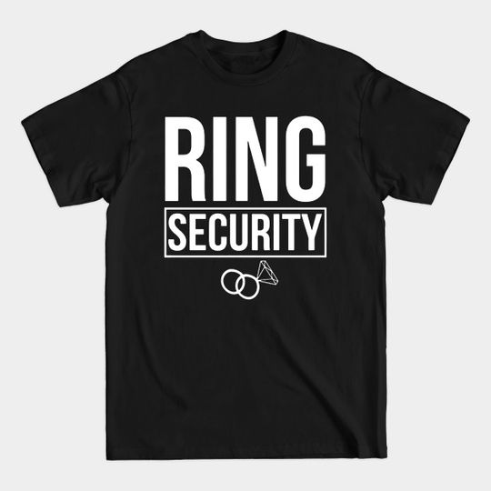 Discover Ring Security - Ring Security Wedding Party - T-Shirt