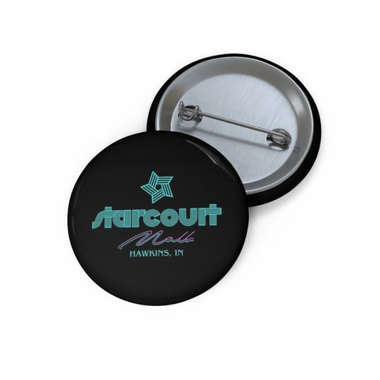 Discover Starcourt Mall Pin Button
