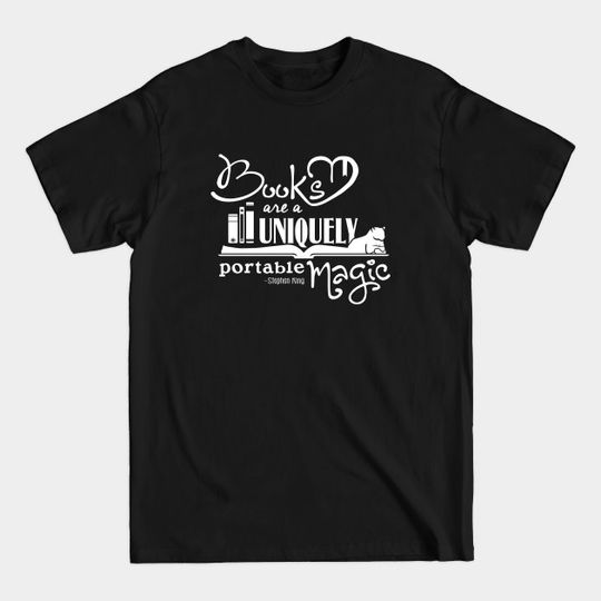 Discover Books are Magic - Books - T-Shirt