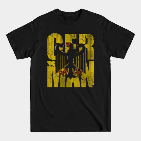 Discover Vintage German Heritage Stack - German - T-Shirt