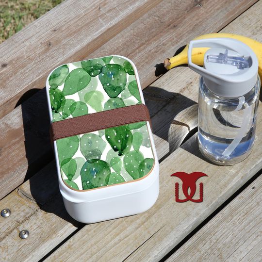 Discover Cactus Abstract Bento Box
