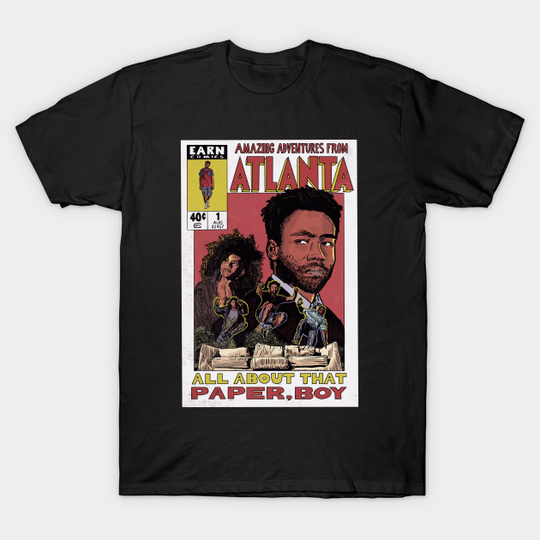 Discover Amazing Adventures From Atlanta - Donald Glover - T-Shirt