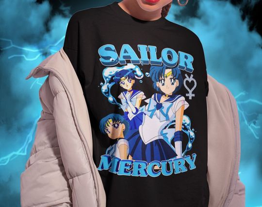 Discover Sailor Mercury Ami Mizuno Bootleg Shirt