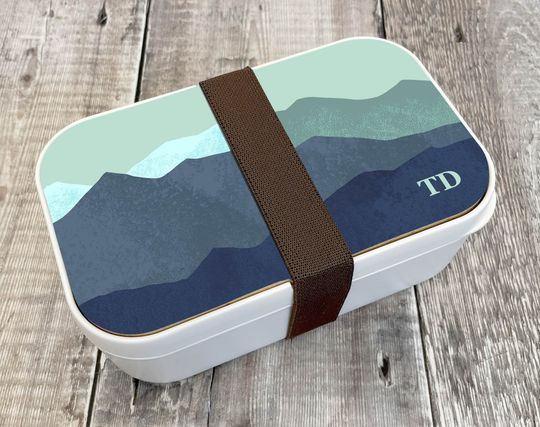 Discover Mountain Personalised Bento Lunch Box