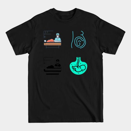 Discover Obstetrics Nurse Appreciation Sticker Pack T-Shirt