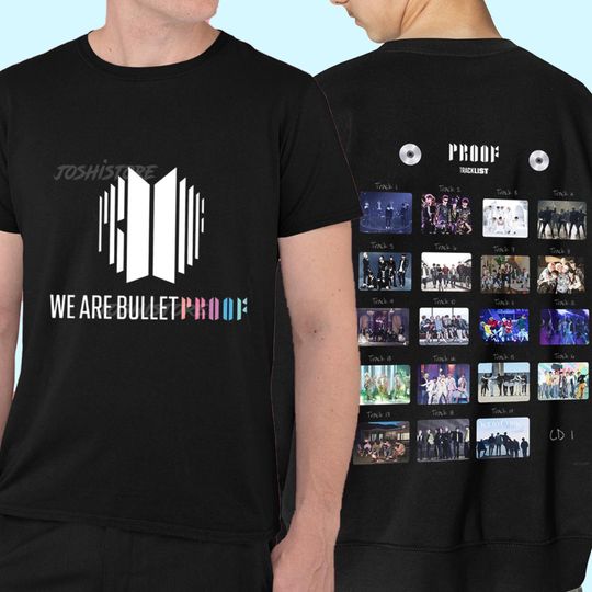 Discover BTS Proof Album Shirt, We Are Bulletproof 2022 Shirt