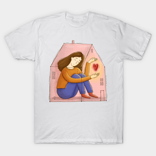 Discover Stay Home - Home - T-Shirt