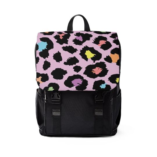 Discover Animal Print Backpack Unisex Casual Shoulder Backpack