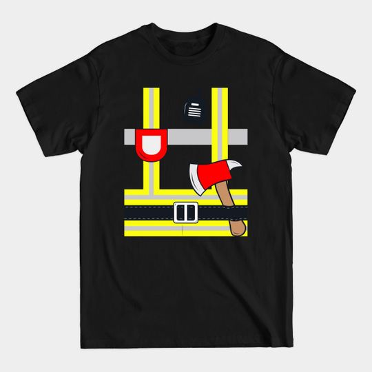 Discover Costume Firefighter Fireman - Fireman Costume - T-Shirt