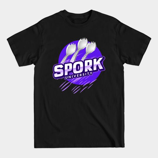 Discover Spork U-niversity Purple - Spork - T-Shirt