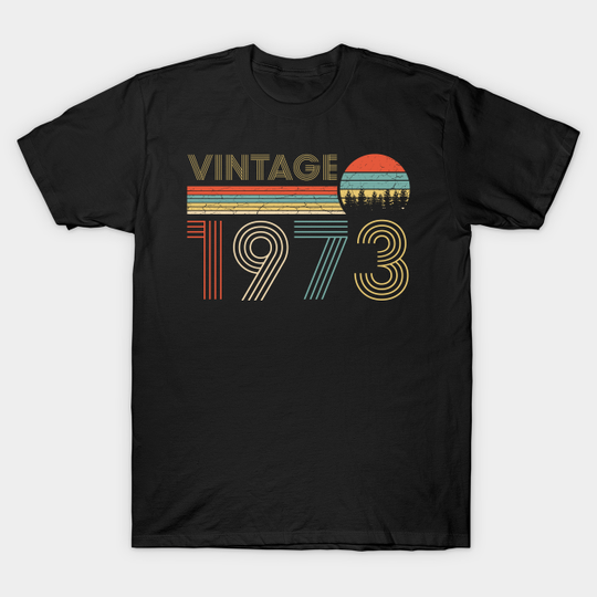 Discover vintage 1973 - Vintage 1973 - T-Shirt