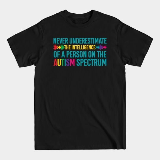 Discover Funny Autism Awareness Autism Spectrum - Gift For Familys Member - T-Shirt