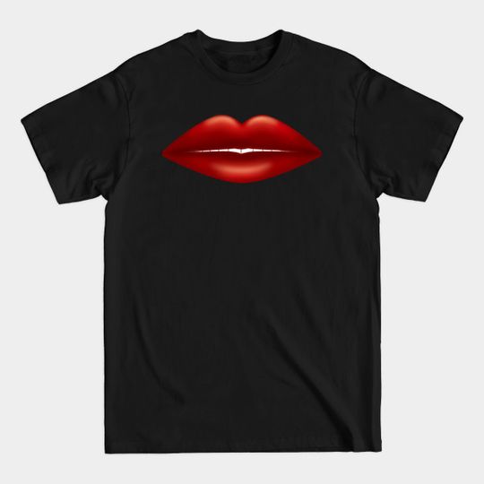 Discover Red Lips - Mouth Design - T-Shirt