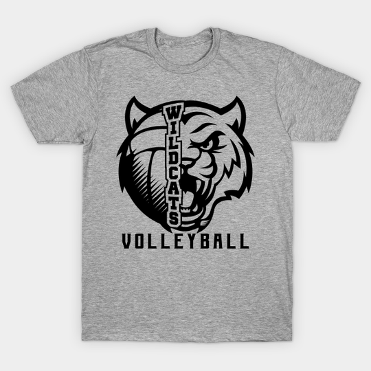 Discover Wildcats Volleyball Sport - White - T-Shirt
