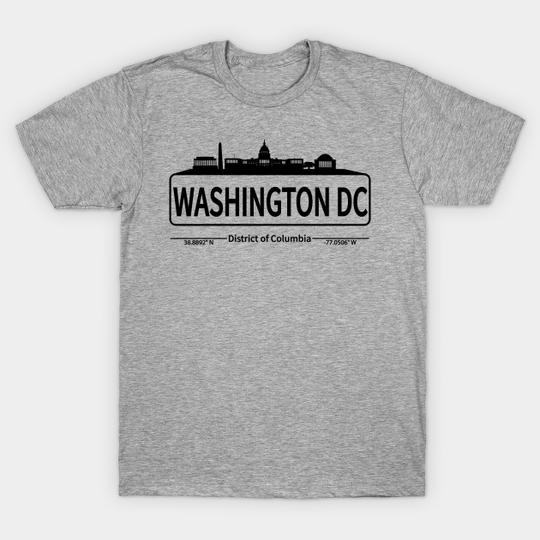Discover Washington DC Skyline - Washington Dc Skyline - T-Shirt
