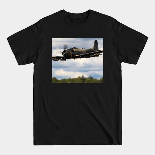 Discover A-1 Skyraider "The Proud American" fast-pass - A 1 Skyraider - T-Shirt