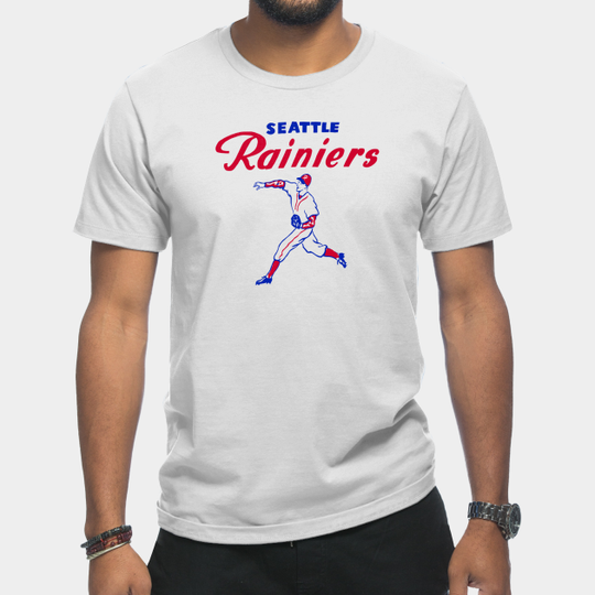 Discover Defunct Seattle Rainiers Baseball 1920 - Seattle - T-Shirt