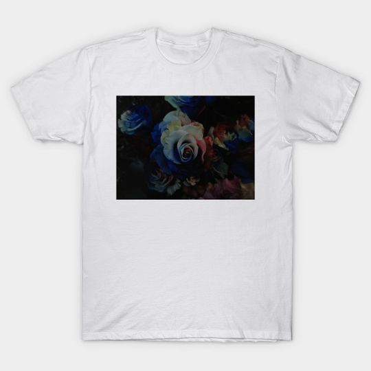 Discover Harlequin Rose - Rose - T-Shirt