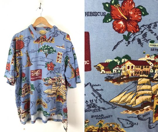 Discover Vintage Reyn Spooner Hawaiian Shirt