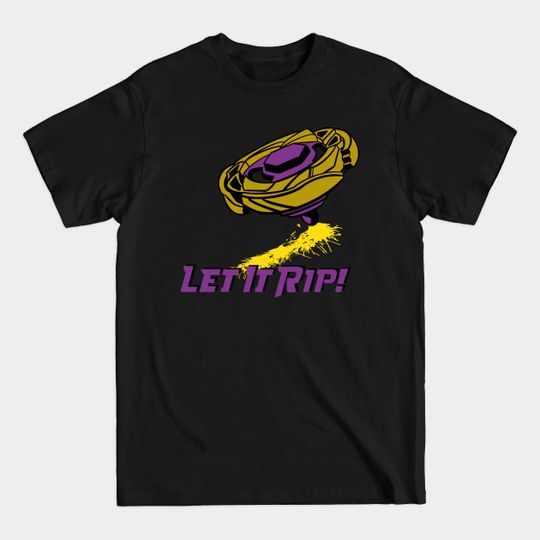 Discover beyblade purple/gold - Beyblade - T-Shirt