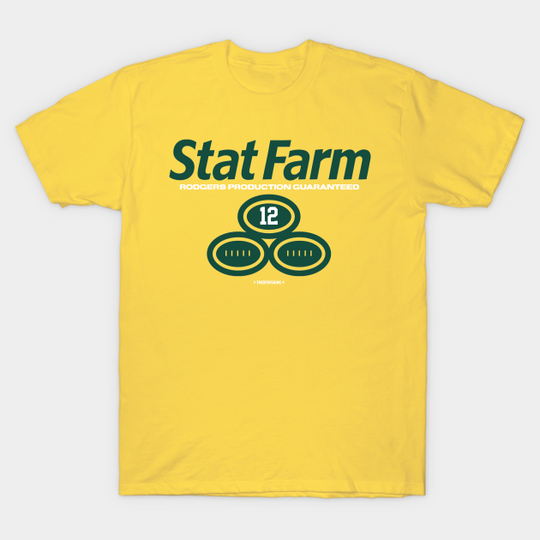 Discover Stat Farm - Aaron Rodgers - Packers - T-Shirt