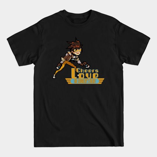 Discover Overwatch - 16-Bit Tracer Quote - Overwatch - T-Shirt