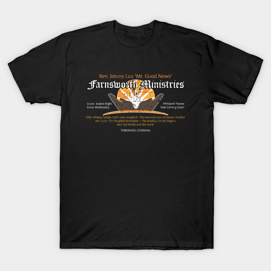 Discover Farnsworth Ministries from Fletch Lives - Fletch - T-Shirt