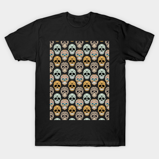 Discover Colorful skulls - Colorful Skulls - T-Shirt