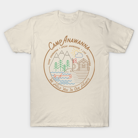 Discover Camp Anawanna - Color - Salute Your Shorts - T-Shirt