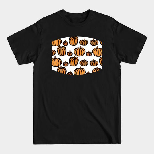 Discover Halloween Face mask pattern - Halloween Fall Face Mask Pattern - T-Shirt