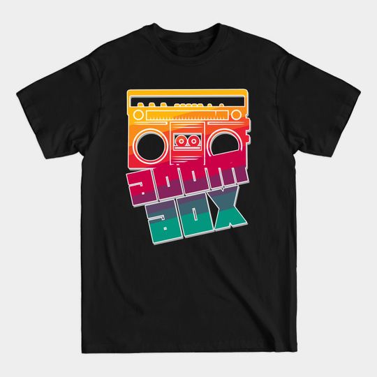 Discover Boom Box 80s - Radio Cassette Player - Boom Box 80s Radio Cassette Player - T-Shirt