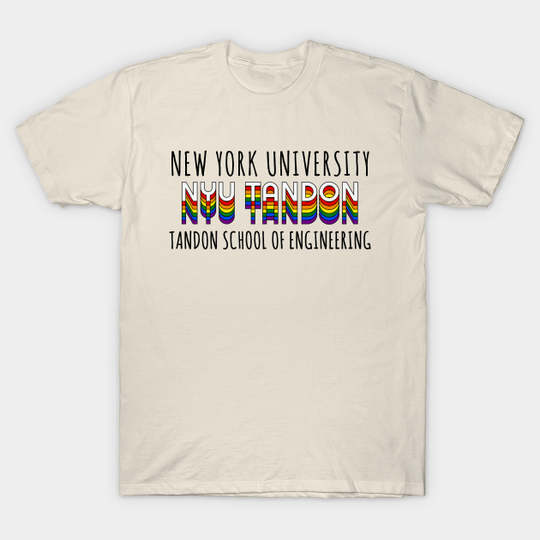 Discover NYU Tandon School of Engineering Pride (3D) - Nyu - T-Shirt