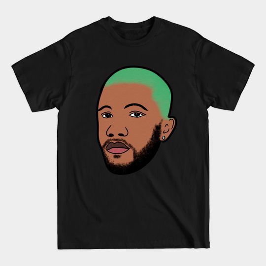 Discover Frank Ocean Head Green Hair - Frank Ocean - T-Shirt