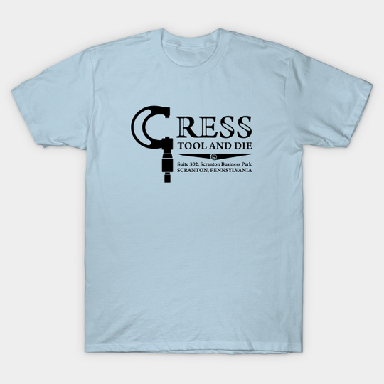 Discover Cress Tool and Die - The Office Usa - T-Shirt
